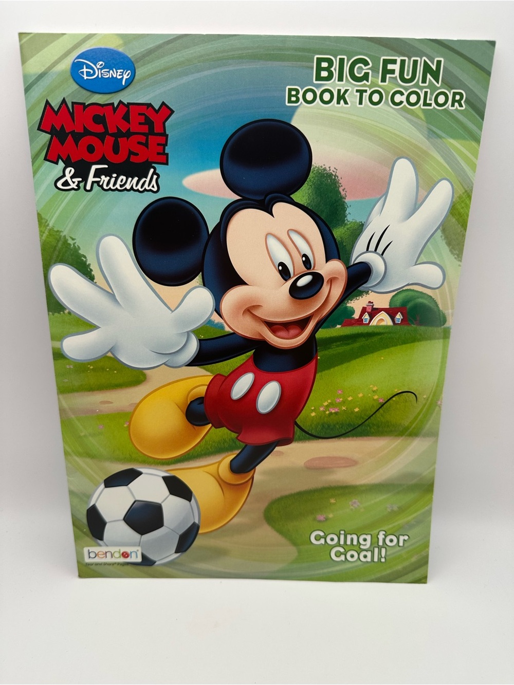 Disney Mickey Mouse Coloring Book – Green, Red, Yellow, Black